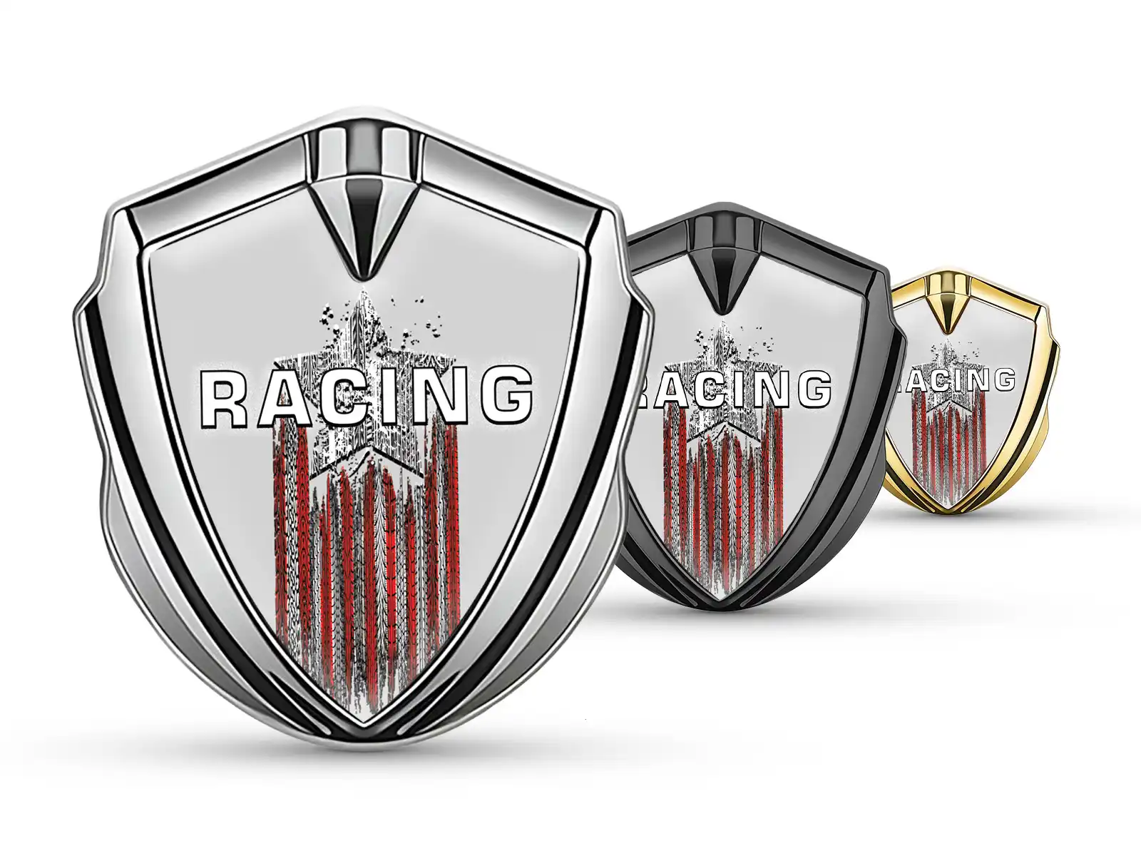 High End Car Logo Badges Minimal Style Drift Look